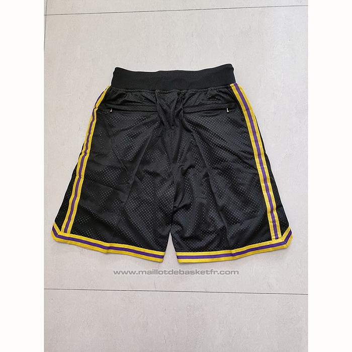 Short Los Angeles Lakers Kobe Bryant 8 Mamba Noir